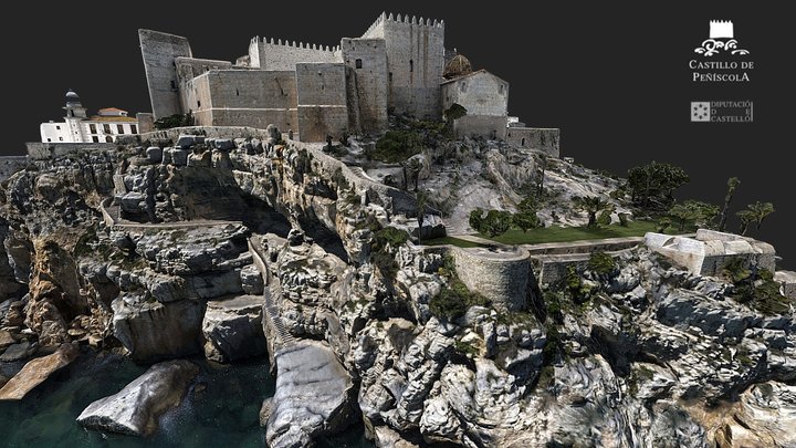 Castillo de Peñíscola │Castellón │ España 3D Model