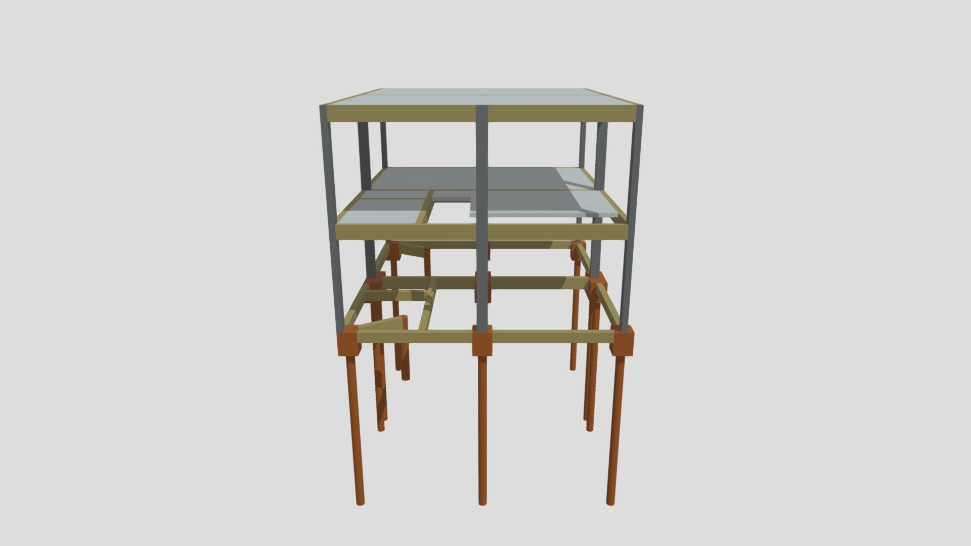 Maquete Eletrônica Estrutural