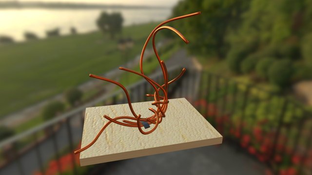 Tube Sculpture 3D Model