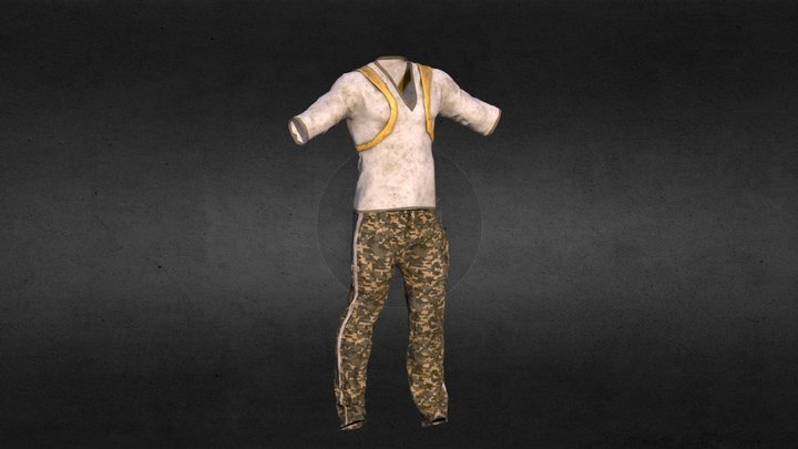 Solider Cloths 3D Model