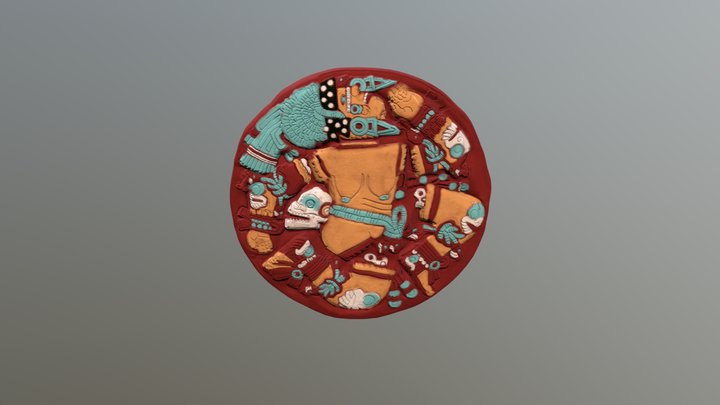 Coyolxauhqui 3D Model