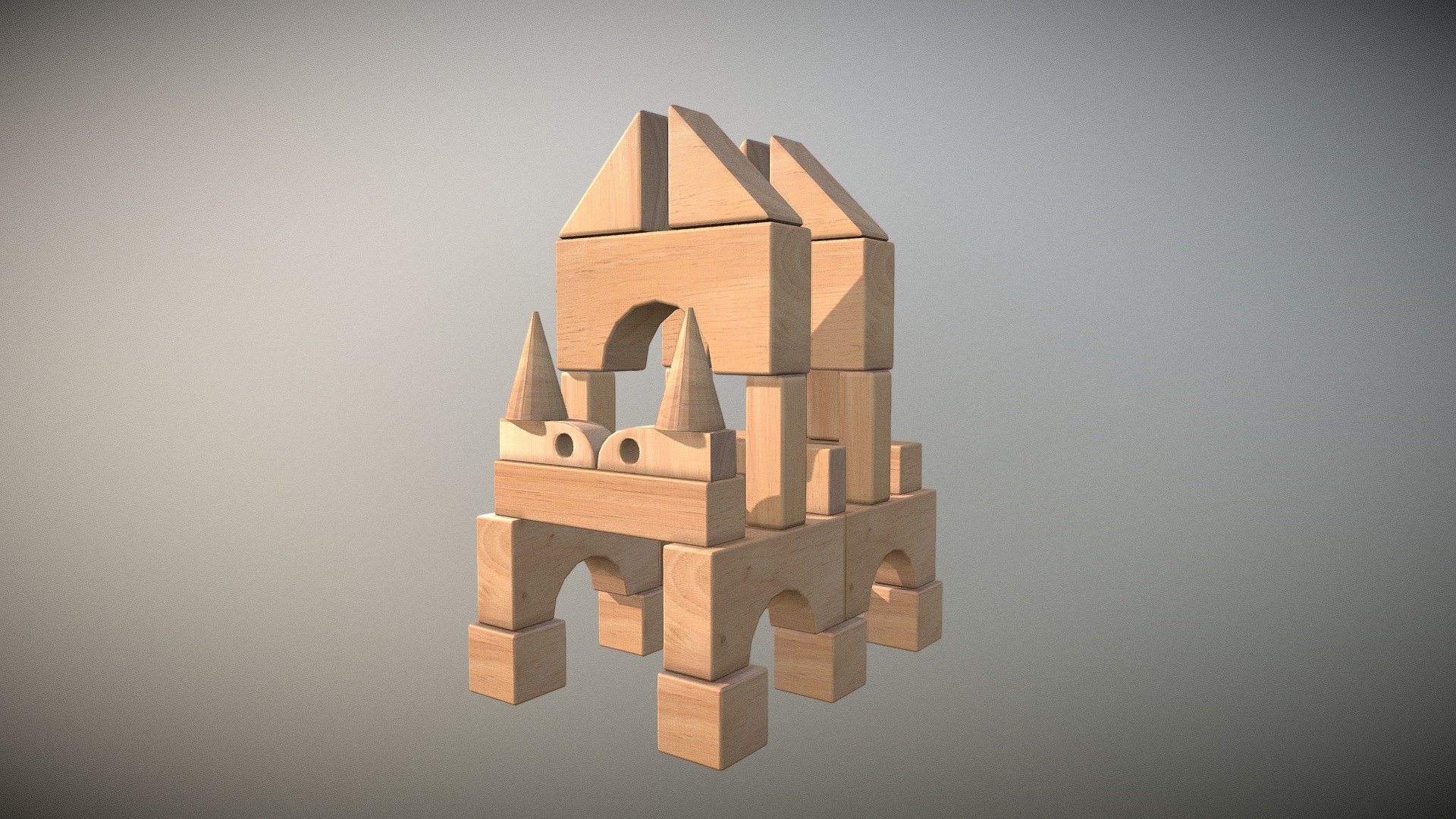 Unit Block Castle - Download Free 3D model by pminiutti [4842efc ...