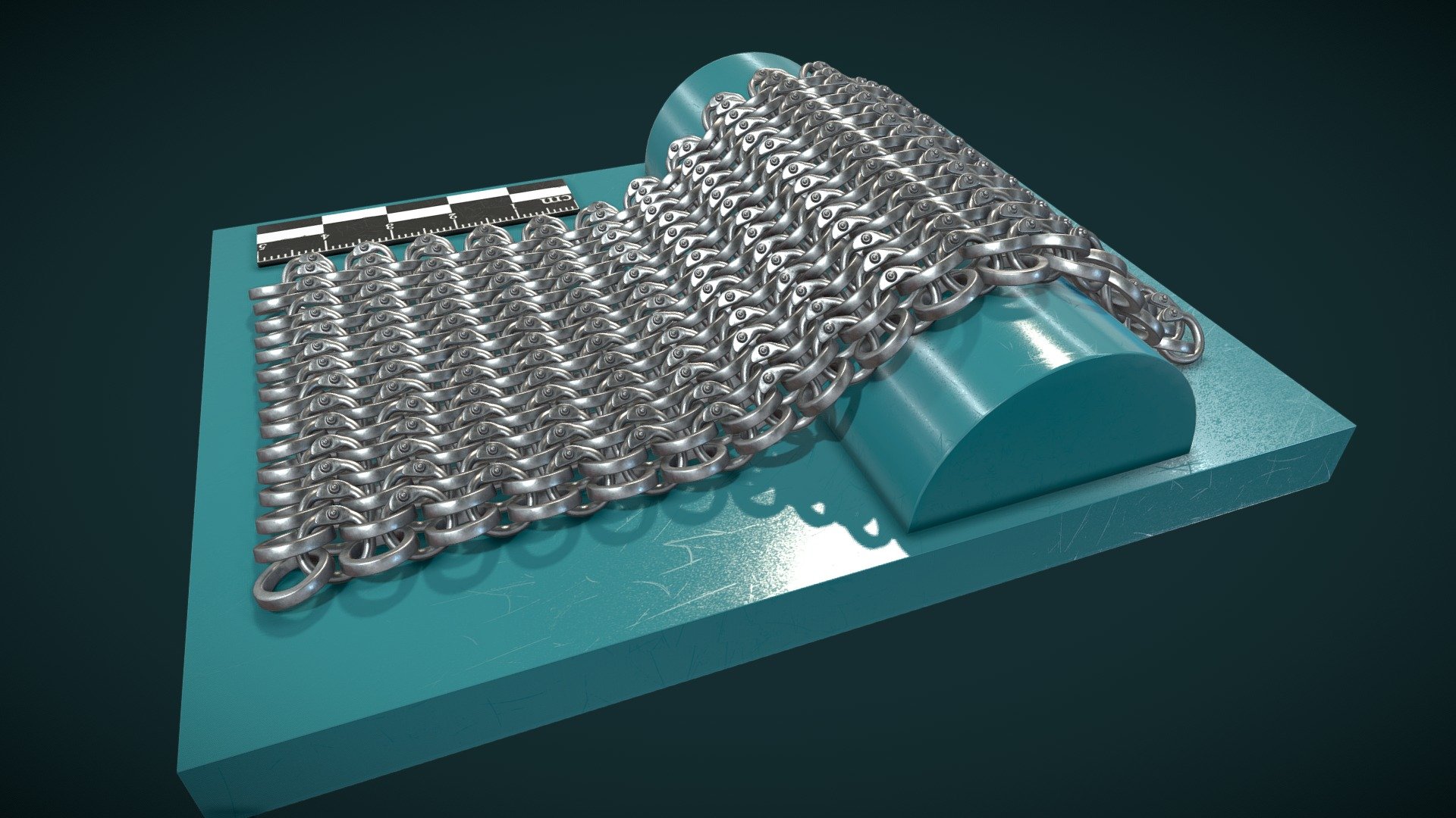 Gjermundbu mail fabric: 3D reconstruction