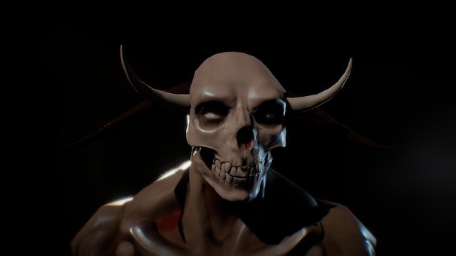 Hell Creature 3D Model