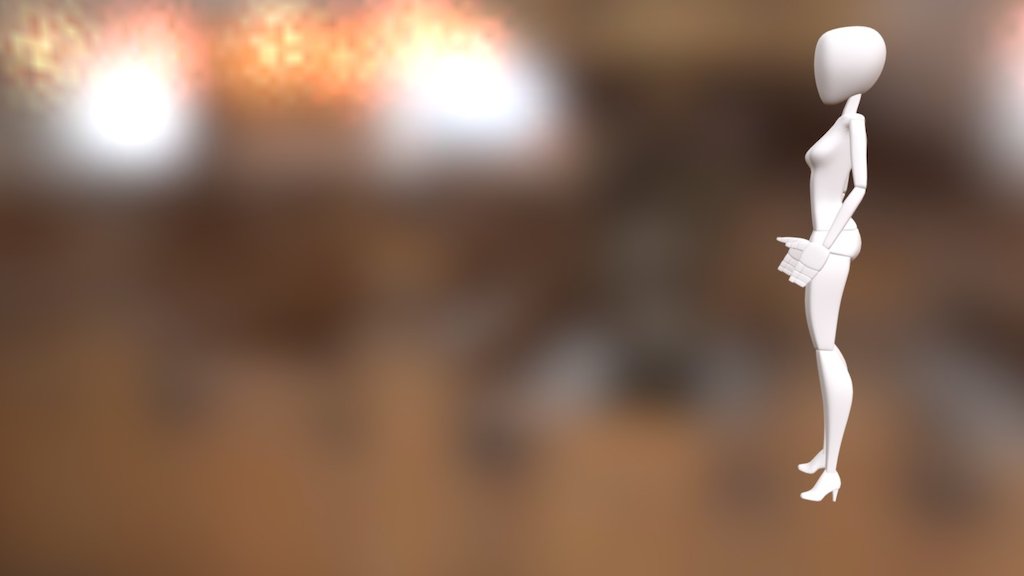 Standing long jump — Sketchfab embed 3D viewer
