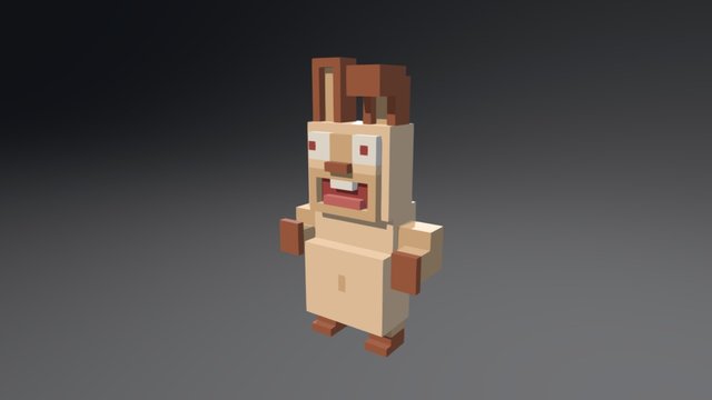 Voxel Rabit – Modello 3D gratuito STL