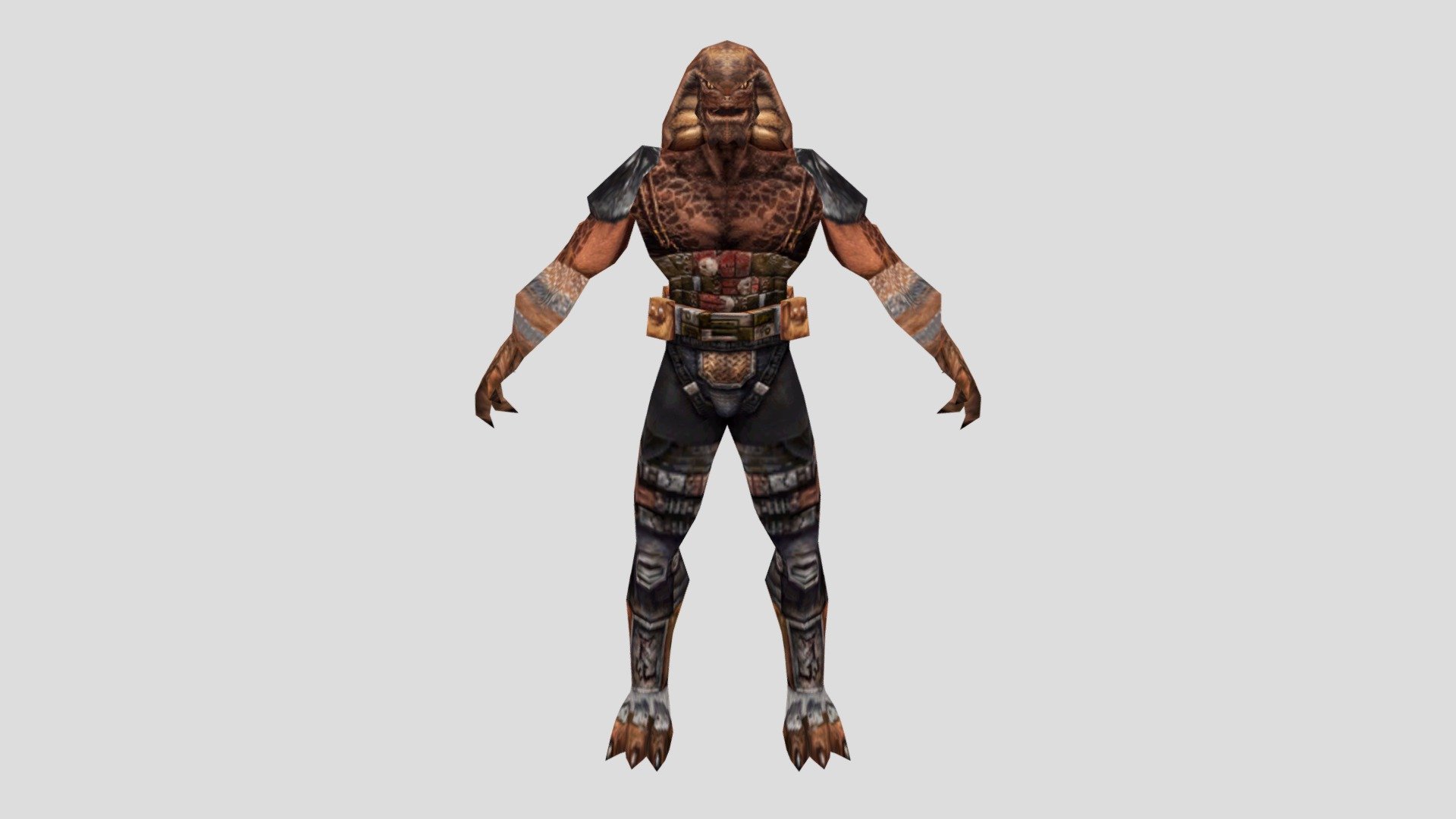 Turok: Evolution - Sleg Raptor Handler - Download Free 3D model by ...