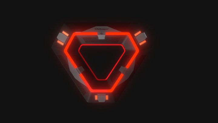 Tron: Ares - MCP Identity Disc 3D Model