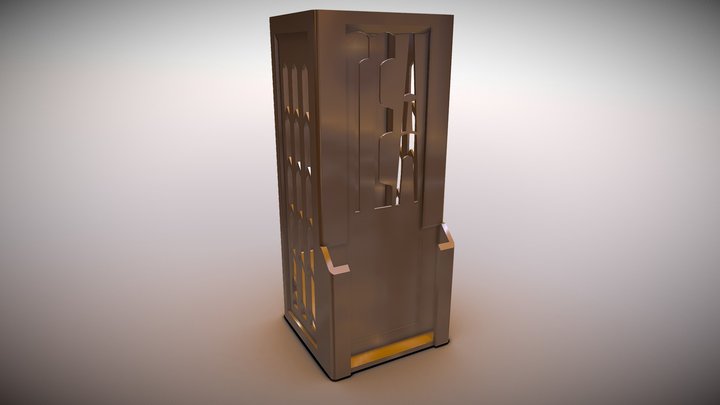 Tea bag dispenser 3D Model