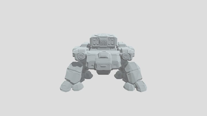 QuadraMech Titan 3D Model