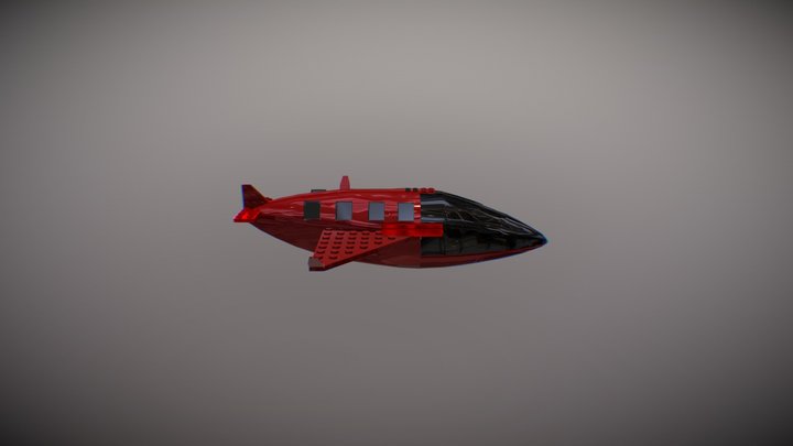 Mya 3D Plane 3D Model