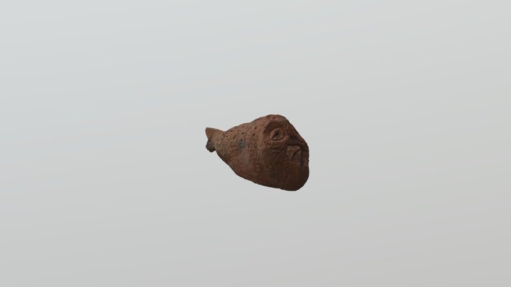 Greek Terracotta Fish 3D Model
