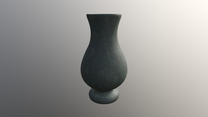 Vaso Metallo 3D Model