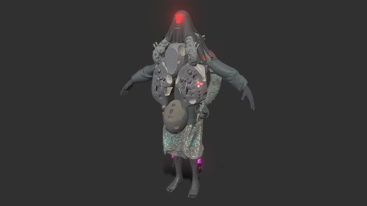 Male Tech (9Gravity) 3D Model