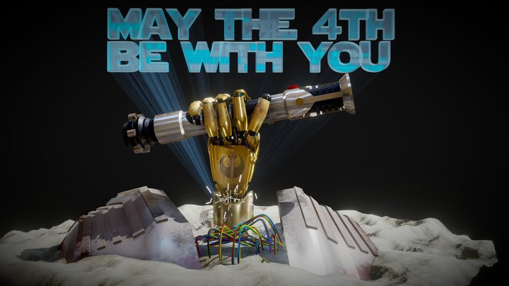 The Force will be with you... always. 3D Model