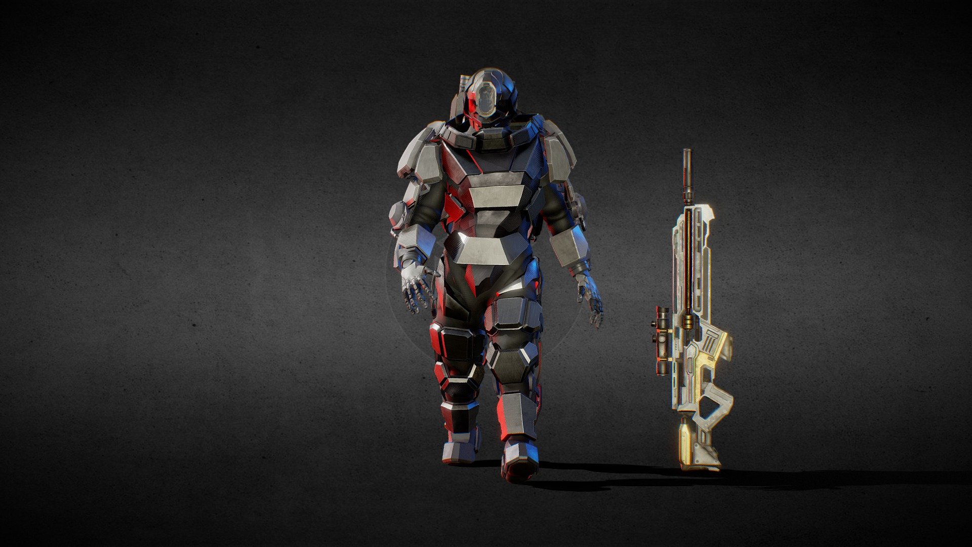 Exo Robot Animated - Buy Royalty Free 3D model by Kasit Studio (@kasit ...