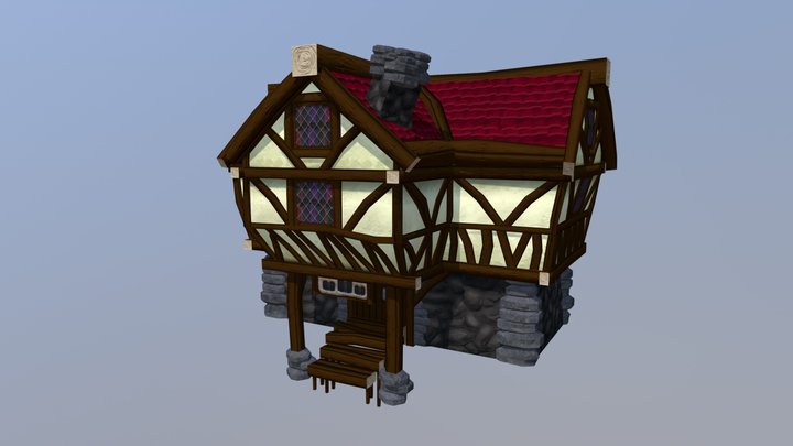 House Project 3D Model