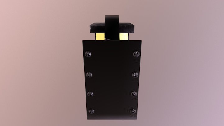 Japanese Style Wall Lamp 3D Model