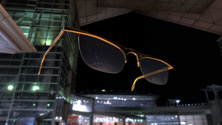 Glasses 3D Model