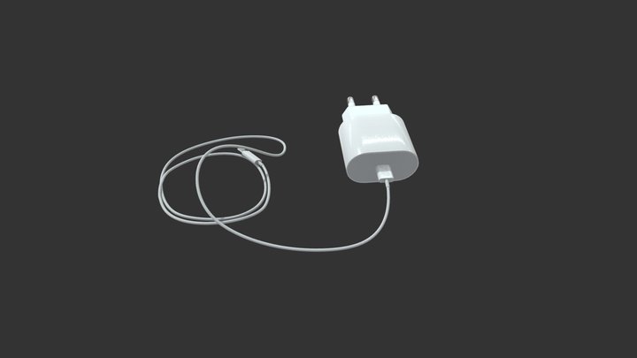 Iphone Charger 3D Model