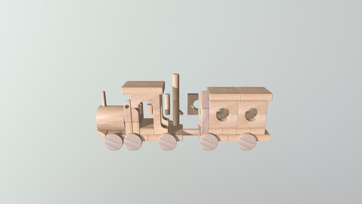 Train 3D Model