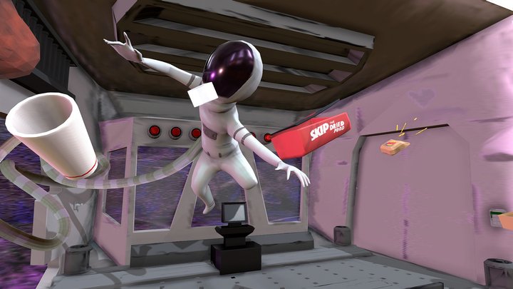 Hungry Astro boy 3D Model
