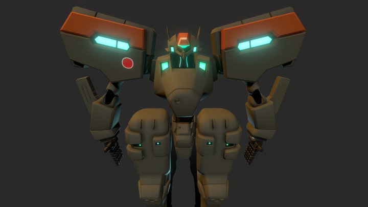 TF4J GEKISHIN -Training Type- 3D Model