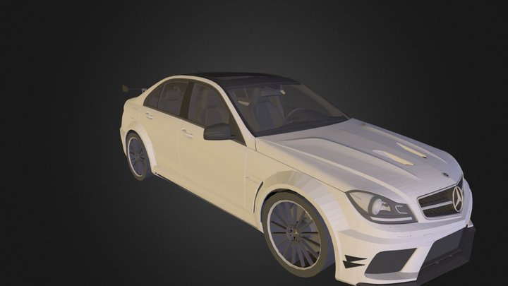 Mercedes-Benz C63 AMG 3D Model