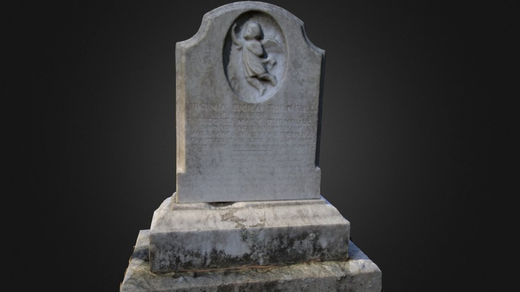 Indian Springs Angel Headstone