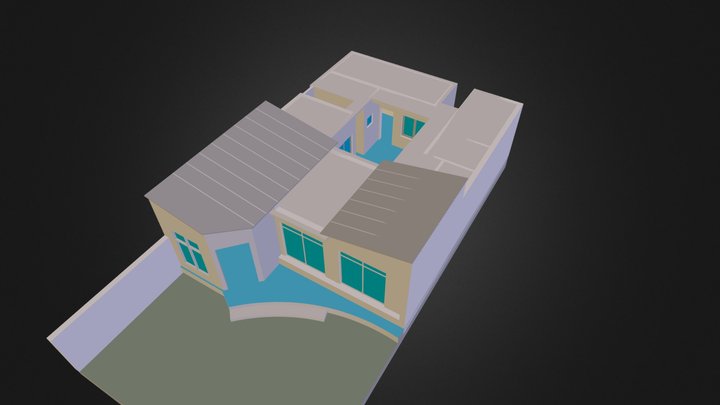 M-House.dae 3D Model