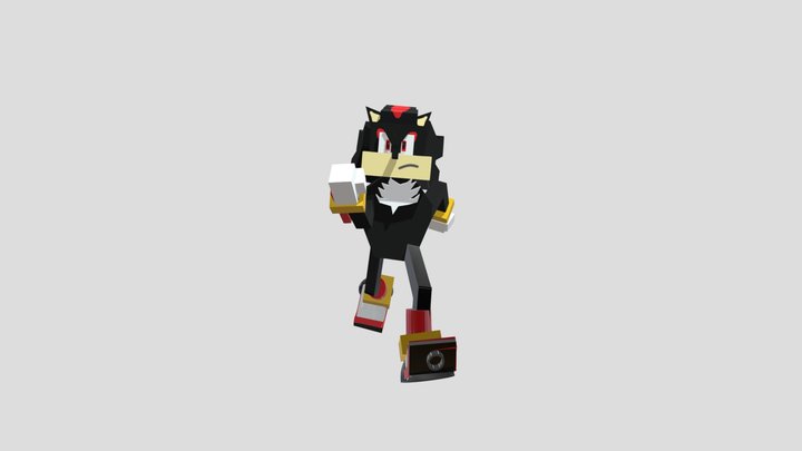 SHADOW THE HEDGEHOG 3D Model