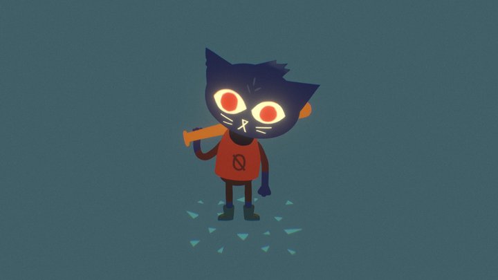 Night In The Woods - Mae 3D Model
