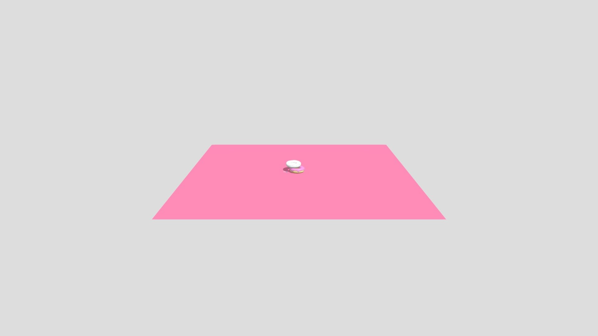 Doughnut With Iceing On Top