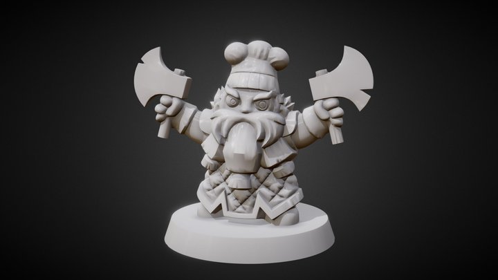 Cook 3D Model