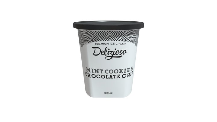 Oval Quart 3D Model
