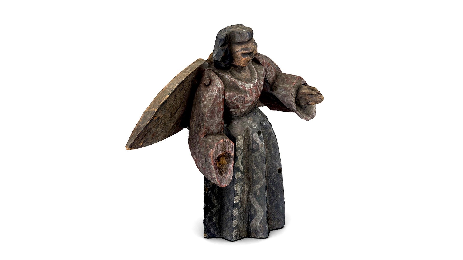 Ángel de madera