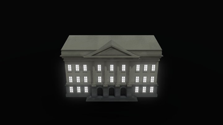 Utrecht Stadhuis/City Hall 3D Model