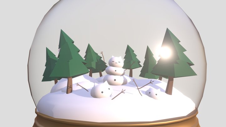 Ghost Christmas 3D Model