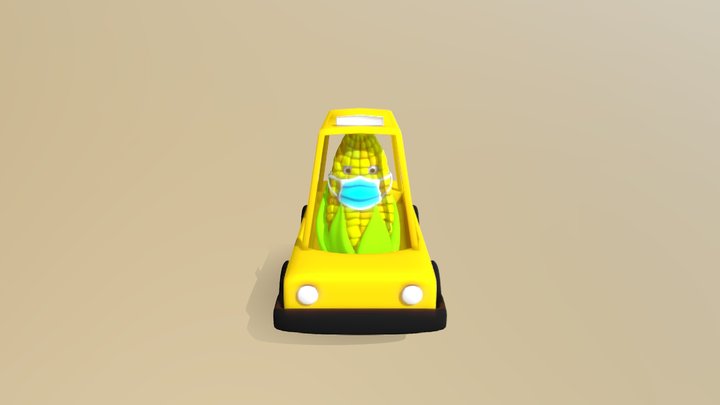 Corn in the Cab 3D Model