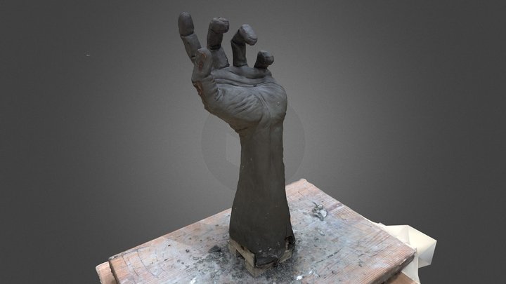 Hand by Simeon T. Genew 3D Model