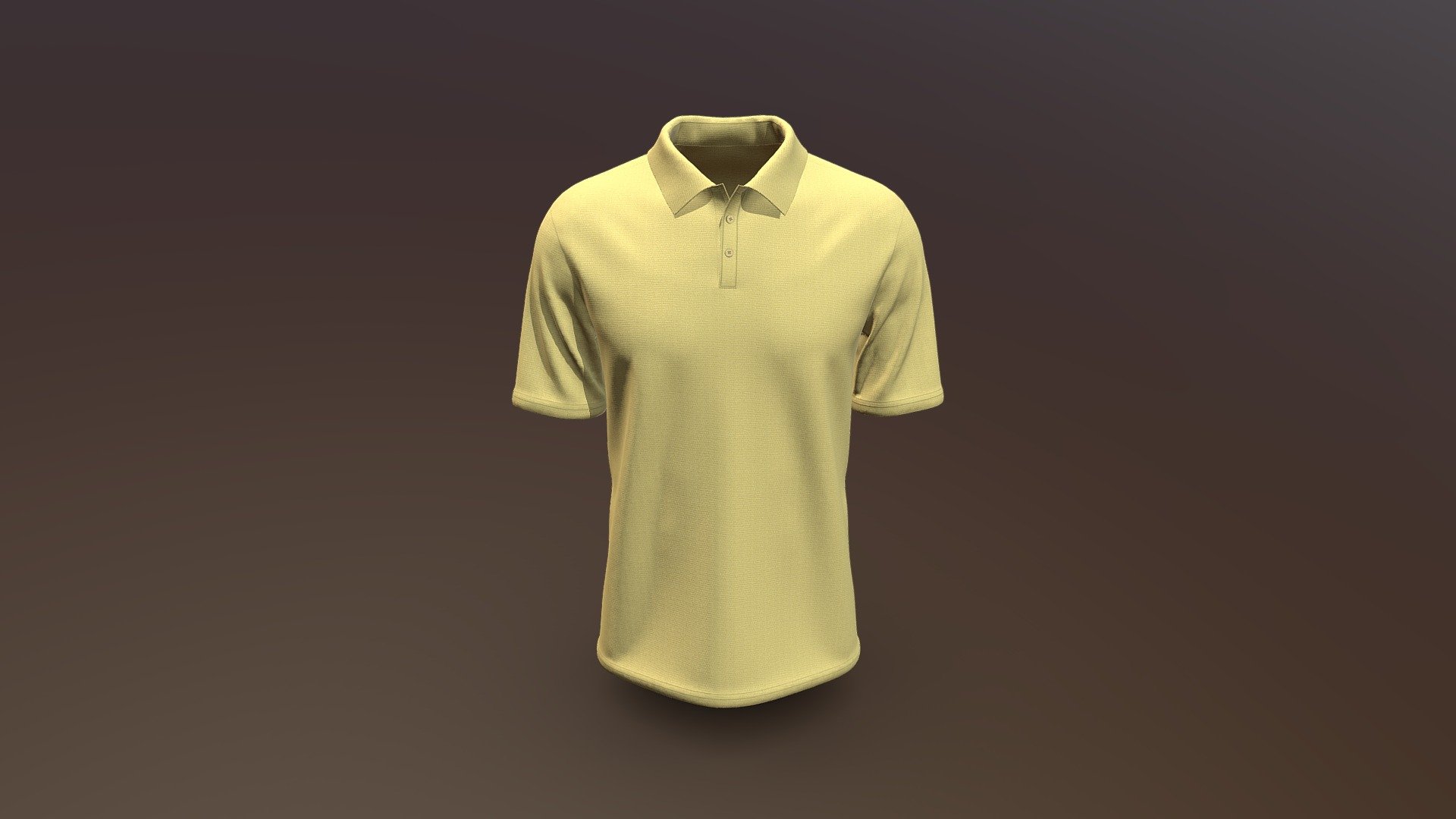 Men's Polo Tee Shirt - Buy Royalty Free 3D model by Digital Fashionwear ...
