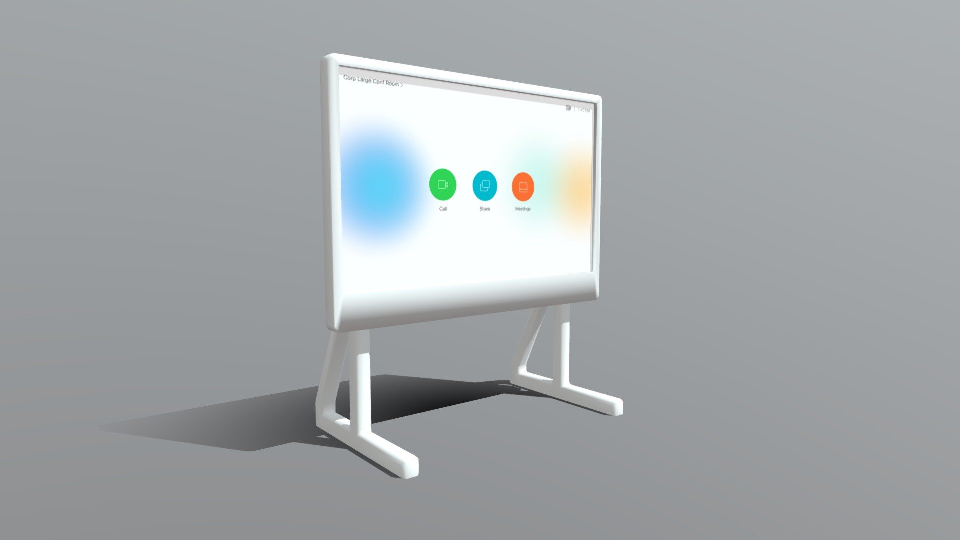 monitor on stand - low poly - 3D model by Piotr.Kolecki [4855b2c ...