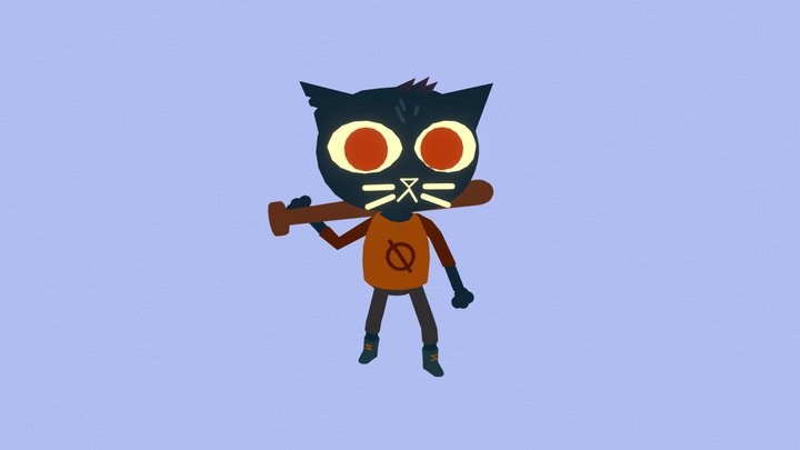 Mae- Night in the Woods 3D Model