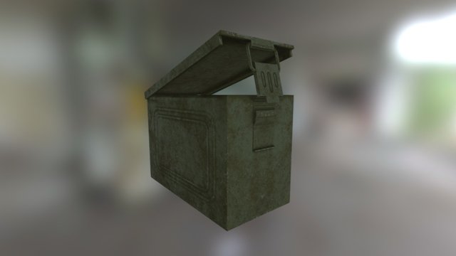 Ammo Canister 3D Model
