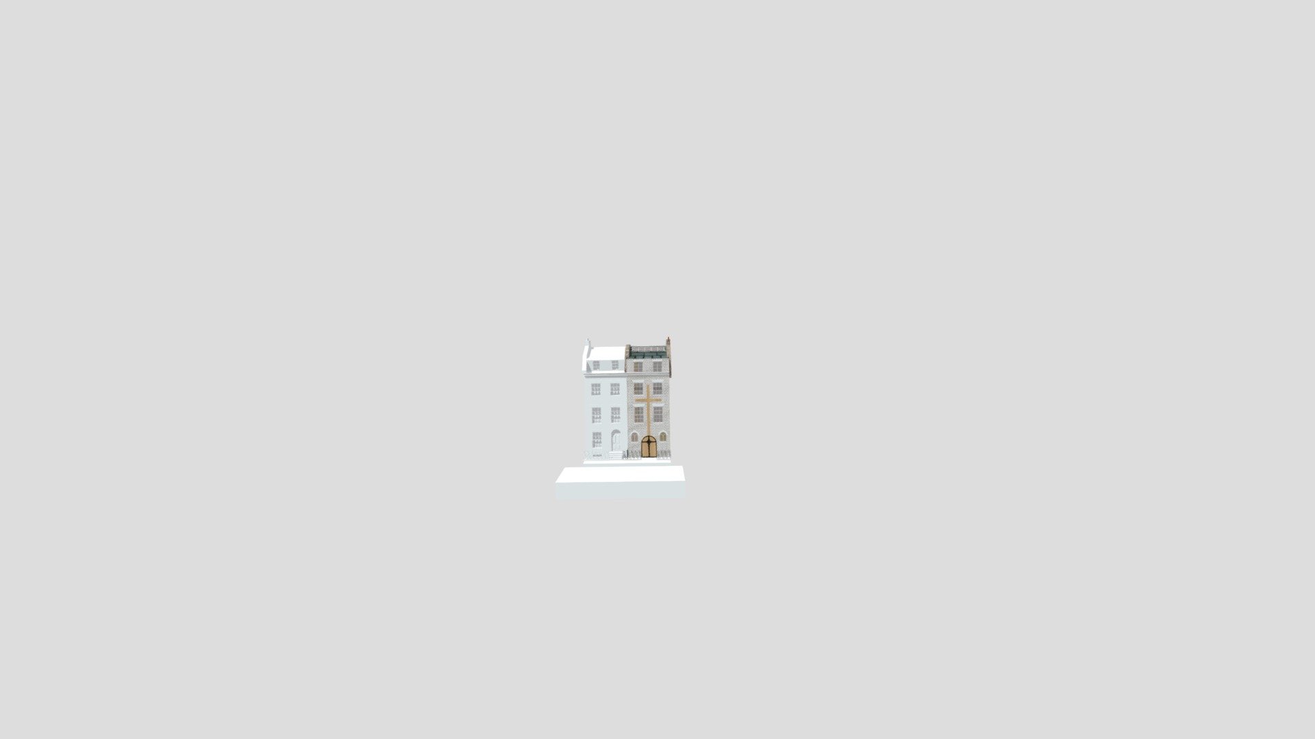 Lumion Render Test Georgian House