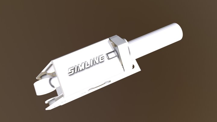 Handbrake construction 3D Model