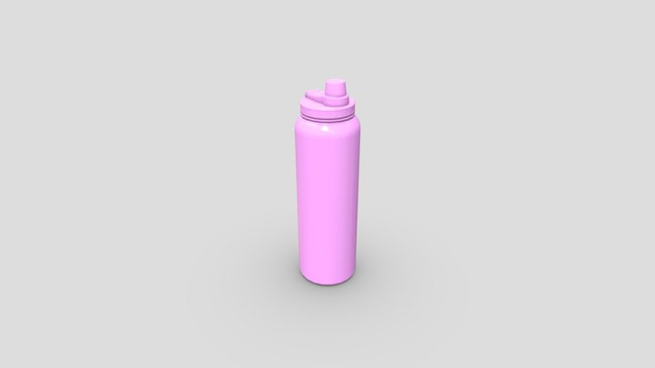 Water Bottle 3D Model