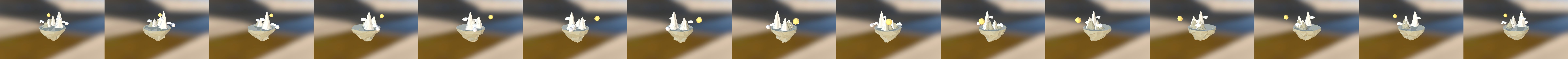 Mountain View 3D Model