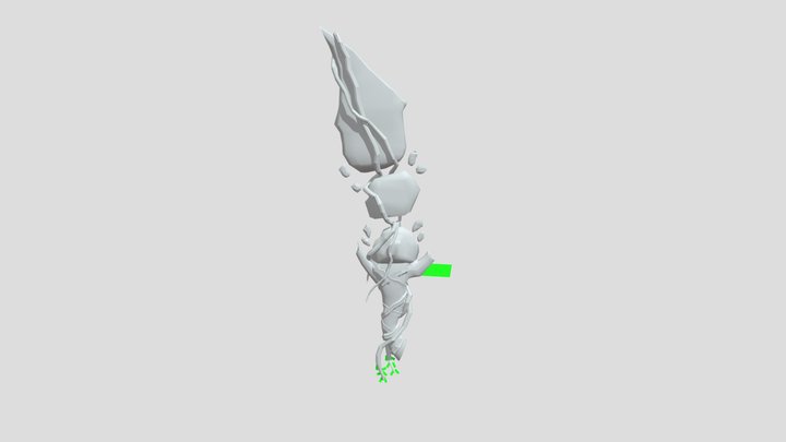 Sword DAE Weaponcraft 3D Model