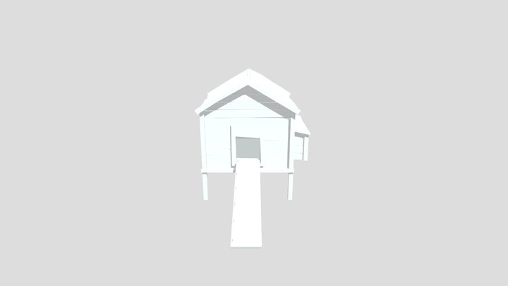 Chicken Coop chicken gun 3D Model